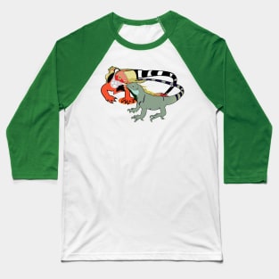 Two Iguanas Baseball T-Shirt